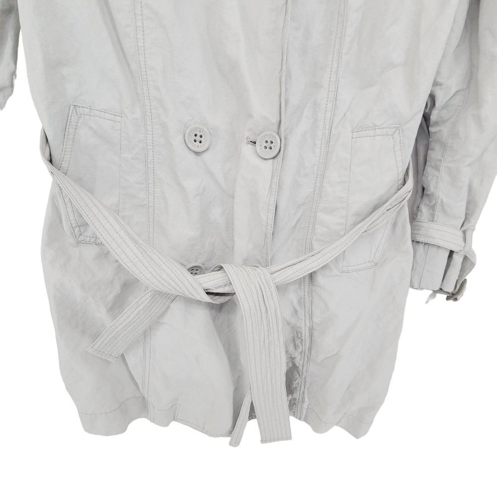 Gap Women's Button Down Double Breasted Trench Co… - image 3